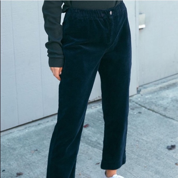 Brandy Melville Tilden Corduroy pants - blue - Picture 7 of 8